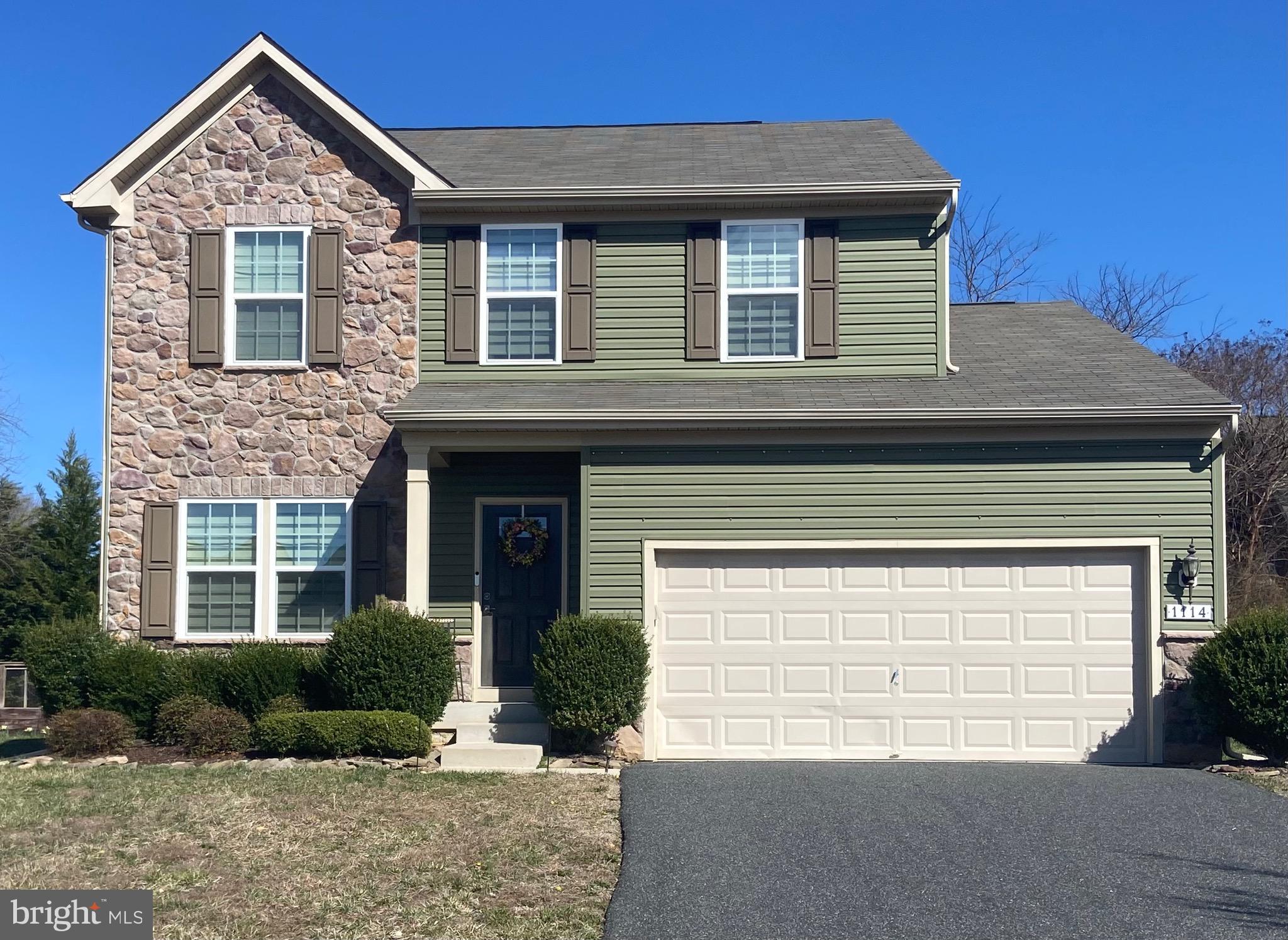Rare opportunity to lease a beautiful home in the Fields at Rock Glen neighborhood! Very spacious and meticulously cared for offering everything you would need in a home. Great curb appeal, front porch entry leading to the formal dining room and large living area that opens to the kitchen with granite, gas stove, stainless appliances, island, and lots of cabinet space. Sliding doors lead to a large maintenance free deck and paver patio area. The 2nd floor offers an open additional living area which could be used as a game room, office, or den area which leads to the bedrooms and hall bathroom. The primary bedroom is huge! and has a walk-in closet and private bathroom with walk-in shower. The laundry area is conveniently located on the 1st floor and gives access to the garage which has auto-door opener and key-pad access.Landlord is seeking exceptional tenant with income 3x the rent amount, 700+ credit score, no criminal background, no previous landlord/tenant filings, and positive current landlord reference. $45 application fee per adult. No smoking. Pets considered. Available May 1, 2025.