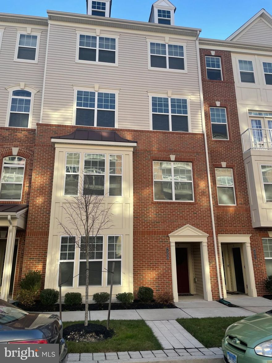 Welcome to Oxford Square, a transit-oriented, Green Living, community that’s merely a private community shuttle ride away to the Dorsey MARC Station, a short walk to Howard County's newest schools, and under two minutes to major highways to both Baltimore and DC. This lovely condo has an open concept, a ton of upgrades, sun drenched, gourmet kitchen, stainless steel appliance, gorgeous quartz countertops and oversized garage with driveway. The upper level offers three clean and bright bedrooms with storage. The master suite offers a huge walk in closet, private balcony and luxurious master bathroom. This is a must see!!Beautiful unit for rent in Oxford Square.  This unit is on the first two levels of the building.  Well Maintained and ready for move-in immediately.   Great location and neighborhood with Clubhouse and Pools.  Min Credit score 640,  Verified Income $84K.  No Cats / No Dogs
