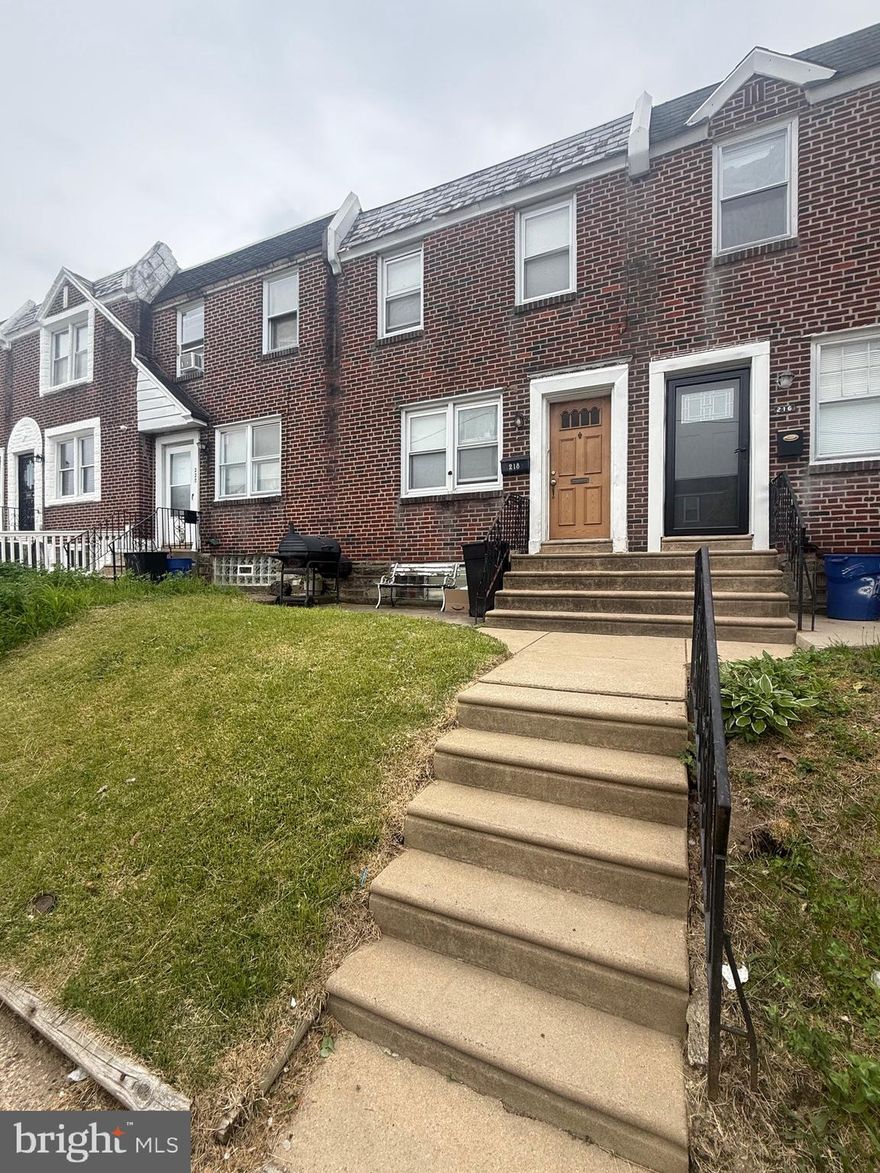 Wonderful opportunity to own a three bedroom one bath home in the lovely Lawncrest section of Northeast Philadelphia rear parking, close to all forms of shopping in public transit. A comfortable size for any family. Newer central air, central air, driveway with garage. Priced to sell!