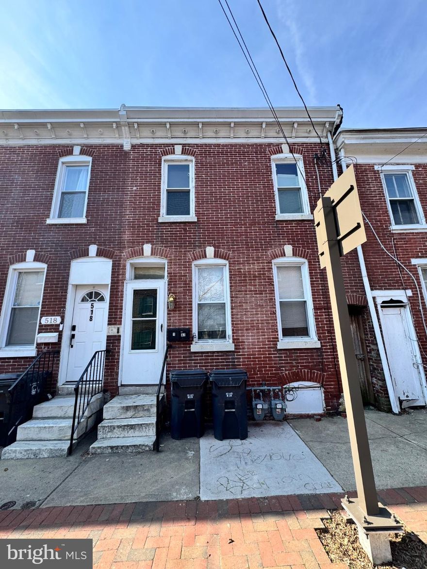 Income-producing duplex located in the City of Wilmington featuring two 1-bedroom units. This property offers a great opportunity for an owner-occupant to live in one unit while generating rental income from the other, or for an investor looking to expand their portfolio.
