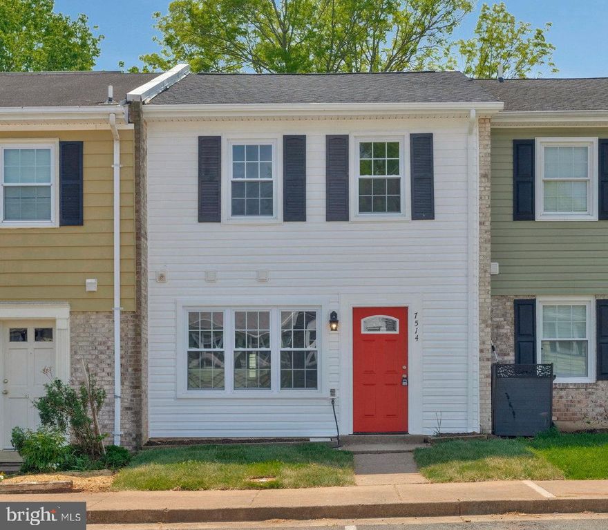 Immaculate Renovation of 3 Br 2.5 BA TH*New Kitchen Includes: New White Cabinets, New Quartz Countertops, New Stainless Steel Appliances*New HVAC* New Roof* New Siding*New Windows*New Sliding Glass Door*New Hardwood Floors on Upper Level*New Luxury Vinyl Plank in Kitchen, LR, DR and Hallway*New Recessed Lighting*New Washer & Dryer*Fresh Paint Throughout*New Sod in Front and  Backyard with a Shed, Patio and Fence for Privacy*New Doors, Hardware and Lighting and Much More!!!