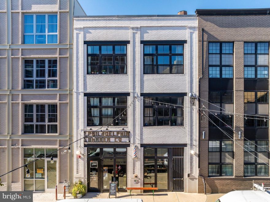 Introducing 2414 Frankford Avenue — a turnkey 7-unit investment property, prominently located with 29' feet of prime frontage on one of Philly's most recognizable streets — Frankford Avenue Fishtown. This fully-leased boutique apartment property features six (6) apartments over ground floor commercial space. The ±5900 SF, 3-storey building is comprised of two (2) bi-level 2bd x 2ba units and four (4) 1bd x 1ba units atop 796 SF of prime commercial space, leased to Philadelphia Barber Co. Designed by Canno, the curb appeal emanates along the Frankford Ave corridor — surrounded by some of the city's best restaurants, retailers, cafes and bars.  Factory styled oversized windows emit an overflow of natural light in the apartments coupled with slick kitchens and baths, European-inspired finishes, high ceilings, and laundry and storage for convenience. Purchase this irreplaceable multifamily building in a Top-10 USA MSA where extremely high barriers-to-entry exist. 2414 Frankford boasts a completely walkable setting in Fishtown proper, with an abundance of amenities and conveniences available within a short stroll, such as: The Market-Frankford El train, Shake Shack, La Colombe, Kalaya, Forin, Suraya, LMNO, Goldie, City Fitness, Front Street Cafe, Middle Child Clubhouse, Laser Wolf, Wm. Mulherin's Sons, Pizzeria Beddia, Palmer Park, and more. Fishtown has become a locally-prized destination for top chefs, retailers and creators — and tenants alike. There is no shortage of residential demand in this coveted submarket. There are limited opportunities to invest in high-quality real estate in Fishtown due to its scarcity. High-growth rental submarket. 10yr tax abatement. Minimal OPEX. Enquire within for financials.