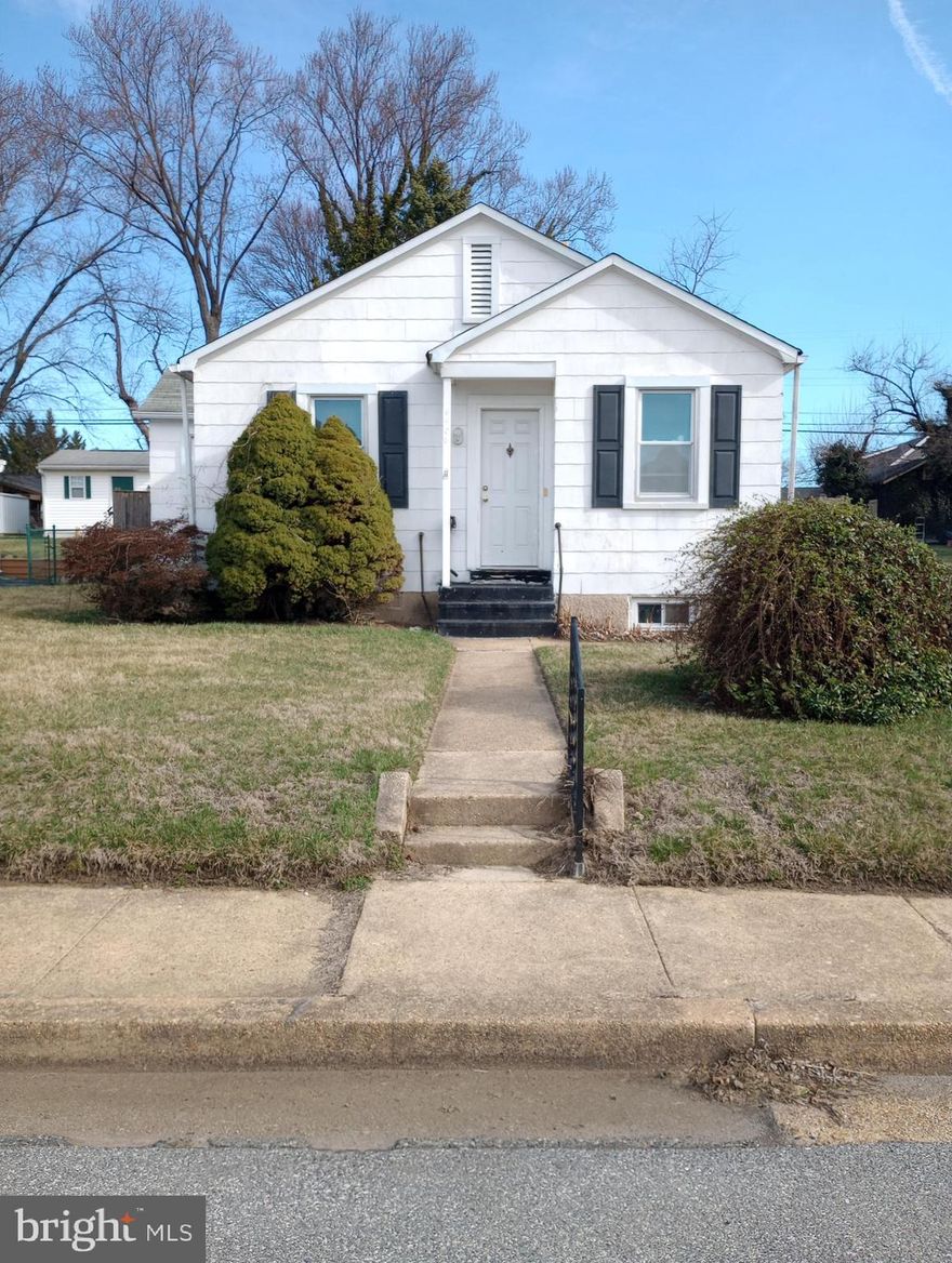 This home is being sold AS IS.  Welcome to this beautiful single-family home with 2 bedrooms and 1.5 bathrooms. This home offers a large spacious back yard which is great for entertaining. Also, a two-car garage which can be good for storage or whatever you choose. Your master bedroom is spacious, and it has a door that will open to your deck. This house offers a recently built in (2020) a privacy fence. Kitchen upgrades that have been made in (2025). New floor, Stainless Steel oven range, stove, and refrigerator. There is also a new faucet, garbage disposal and new cabinets. Large spacious Partially finished basement that needs your vision. There is also an attic that is a pull down that is extra for storage or possible room. This house sits in Gwynn Oak MD. A beautiful quite neighborhood that is close to schools, shopping areas, and daycare centers for your convenience.  This house is sold AS IS. This is also great for investors, or first-time homebuyers that are looking to put in your vision. Don’t miss the chance to bring your world into this house before it’s gone!!! Conventional Loans and Investors are welcome. No FHA Loans currently.