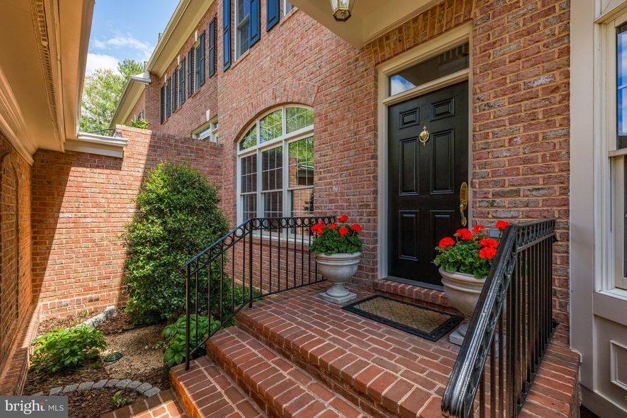 An extraordinary top to bottom renovation delights the senses in this spectacular Avenel luxury townhome.
High ceilings, arched entryways and designer lighting are just a sprinkling of the top of the line finishes throughout.  Crafted from the finest of materials, you will be delighted with an architectural surprise in every room. A lush green landscaped walkway and portico welcome you at the front door, which opens inside to a stunning high ceilinged foyer.  Captivating arched entryways and designer lighting make this exciting open floor plan seamless from room to room.   A light filled library/denlooks out onto the courtyard garden, and is mirrored by the spacious formal living room.   The wide hallways are a trademark of this floorplan leading to an inviting dining room with ample space for art and art displays.   Continuing down the hallway
views of the stunning designer kitchen with large island, breakfast room and family room lead you to the delightful porch overlooking a lush green garden.  Glide up to the second level via an extra wide staircase.  The primary suite comprises two rooms---- the bedroom and sitting room include a fireplace and outdoor porch.  The primary bath is a spa unto itself.  Every detail will delight you including the lighted mirrors and glass door cabinet providing  coffee service at the touch of a button.  Two oversized walk-in closets complete the primary suite.   The secondary bedrooms and bath along with a true large scale laundry are located at the opposite ends of this level. Taking a tour to the lower level you will  find high ceilings, floor to ceiling views outdoors and  these additional  entertaining rooms for guests:  A guest bedroom and bath, a large second family room with paved patio, the perfect gym plus a large storage room with utilties. On the main level of the home a two car garage attached via a portico complete this stunning residence.  A total of four bedrooms with three and a half baths, complete with two porches, a paved patio, and finishes beyond compare.  This renovation is worthy of the materials found in $5 million dollar plus homes.   Avenel provides landscape maintenance, private surveillance and swim and tennis membership.  Prescott at Avenel is the only village in Avenel that provides snow removal of front porches, walkways and driveways along with two Prescott tennis courts.  Avenel provides landscape maintenance, private surveillance and swim and tennis club membership included in the HOA fee of $451 a month.
Hurry this one is a "10".