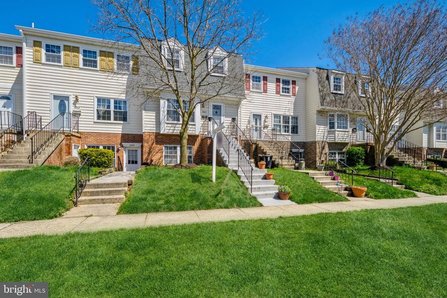 Gorgeous, updated townhome in the Bancroft Community of Crofton!  You will love this beautiful three bedroom, two and a half bath turn key home located in the heart of Crofton.  Upgraded kitchen features stainless steel appliances and beautiful granite countertops, all bathrooms updated, primary bedroom has his and her closets with en suite bathroom, and laundry is conveniently located on the upper level!  Lower level walks out to a fully fenced private backyard with patio, perfect for entertaining and summer BBQ's!   Great location,  just minutes to all the shopping & dining at Waugh Chapel, convenient to commuting routes and  served by the great CROFTON SCHOOLS!  Don't miss the chance to be the new owner of this fabulous  home!