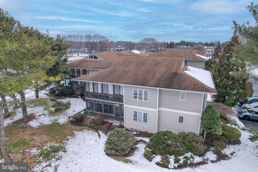 Welcome to The Plantations, one of the most desirable and peaceful communities in Lewes, Delaware.  Here's your RARE chance to own a 3 bedroom, 3 full bathroom, *1,574 sq ft* condo that is centrally located - just a short distance to Downtown Lewes, Rehoboth Beach, Cape Henlopen State Park and Rt 1. Unit #3 has been meticulously maintained and thoughtfully updated! The extravagant wrap around porch and vaulted ceilings allow endless sunlight, views and space. The main living area has been recently upgraded with luxury vinyl plank flooring and custom blinds. The updated kitchen features granite countertops and modern white cabinets. Offering a split living floor plan, the owner's suite is conveniently equipped with a full en-suite bathroom, double vanity, dressing area with an additional vanity and a large walk-in closet. Access the 200+ sqft wrap around porch from this bedroom to enjoy the peaceful pond and common ground views. The guest quarters are located on the opposite end, where you'll find a bedroom with its own private full bathroom, along with a second guest bedroom and a 3rd full bathroom in the hallway. The mudroom includes a washer/dyer and has recently been updated, adding extra storage and space for a beverage fridge, and the HVAC system is only 4 years young. The covered front porch offers more seating space that overlooks the lusciously landscaped court yard, along with a large storage closet for your beach gear. Purchase for your own enjoyment, a long or short term rental property, or BOTH! This rare and affordable, low maintenance condo is turnkey and ready for its new owners to enjoy. Schedule your private tour before it's gone!