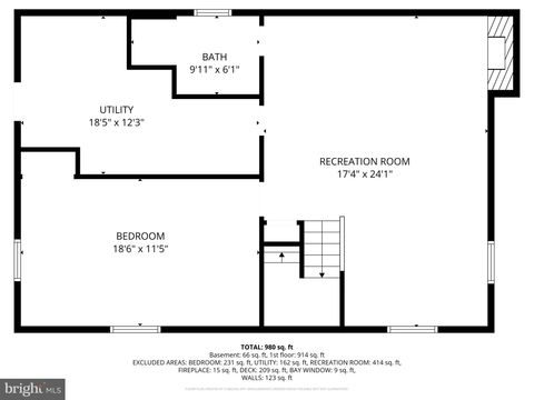 Tiny photo for 124 Woodland Road, GAITHERSBURG, MD 20877 (MLS # MDMC2223560)