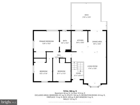 Tiny photo for 124 Woodland Road, GAITHERSBURG, MD 20877 (MLS # MDMC2223560)