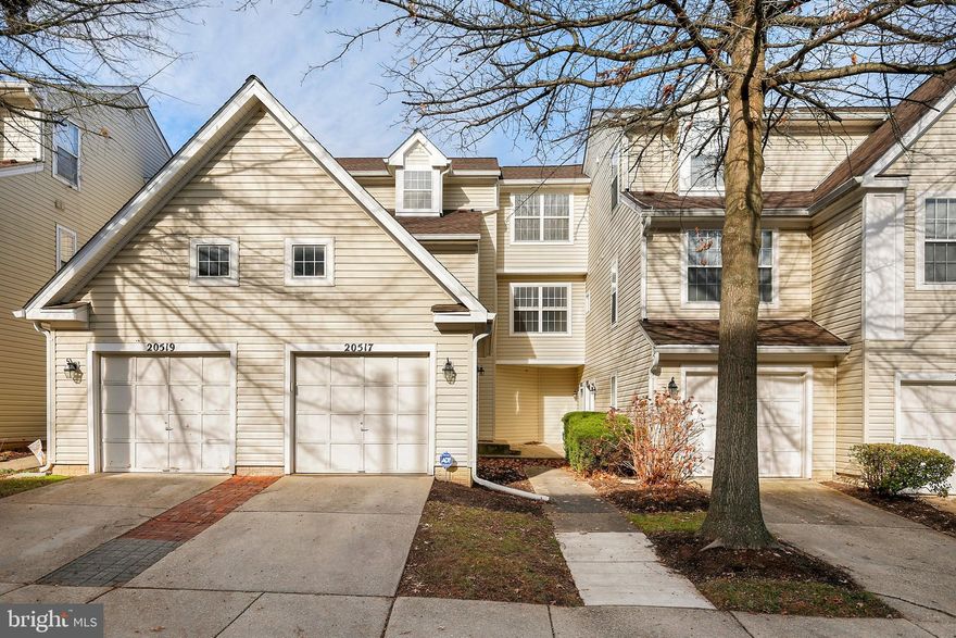 Rarely available 3 level condo/TH, largest in the neighborhood, with a GARAGE! Open concept main level is perfect for entertaining with an updated kitchen and renovated half bath. Two spacious master-style bedrooms upstairs each with an updated en-suite bathroom. Washer/Dryer and hot water heater are only 2 years old and ALL of the siding and the roof was replaced within the last 5 years! Basement has a living space and an additional rough-in for a bathroom. House is equipped with high-tech NEST thermostat, doorbell, AND smoke detector! All this and more all conveniently located to 270, Top Golf, Clarksburg Outlets, and Milestone Shopping Center! This one WON'T LAST at such an exceptional price!