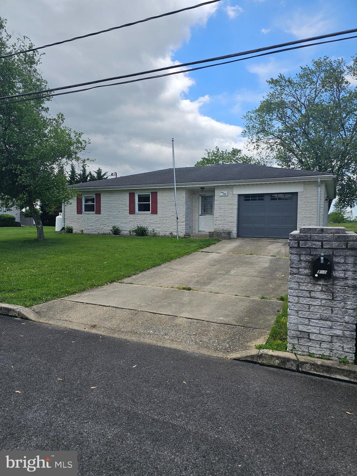 BACK ON THE MARKET, BETTER THAN BEFORE! BRAND NEW ROOF, ACTIVE RADON SYSTEM, ELECTRICAL REPAIRS, BASEMENT DEHUMIDIFIER, & MOLD REMEDIATION. All these updates have been completed since property went under contract in July and subsequent home inspection brought previously unknown issues to the owner's awareness. 150 Lincold Road is now ready for its new owner!This remarkably comfortable ranch home has been newly updated with LVP flooring and paint. The attached Primary bedroom 1/2 bath has also been given a facelift. This home has plenty of room and lots of storage space. The upstairs family room is large and has sliding doors to go right out side and enjoy your backyard and patio area. There is a nice spot in the yard for a garden. The landscaping has been redone and downspout have been redirected far from the foundation. In addition to the Primary bedroom, there are 2 more nice sized bedrooms on the first floor. The eat-in kitchen has newer appliances. In the basement you will find a big family room with a propane fireplace. This space was most recently used as an additional bedroom, with a walk-in closet. The other 1/2 of the basement has room for plenty of storage and Bilco doors to the backyard for easy in and out for furniture and all your hobby equipment. There is a large laundry room down there, as well. The exterior of the home got a recent facelift with a new garage door and opener. This is a quiet and convenient, Chambersburg Boro neighborhood. You'll love your utility bill! Make an appointment to see this freshly updated home soon!