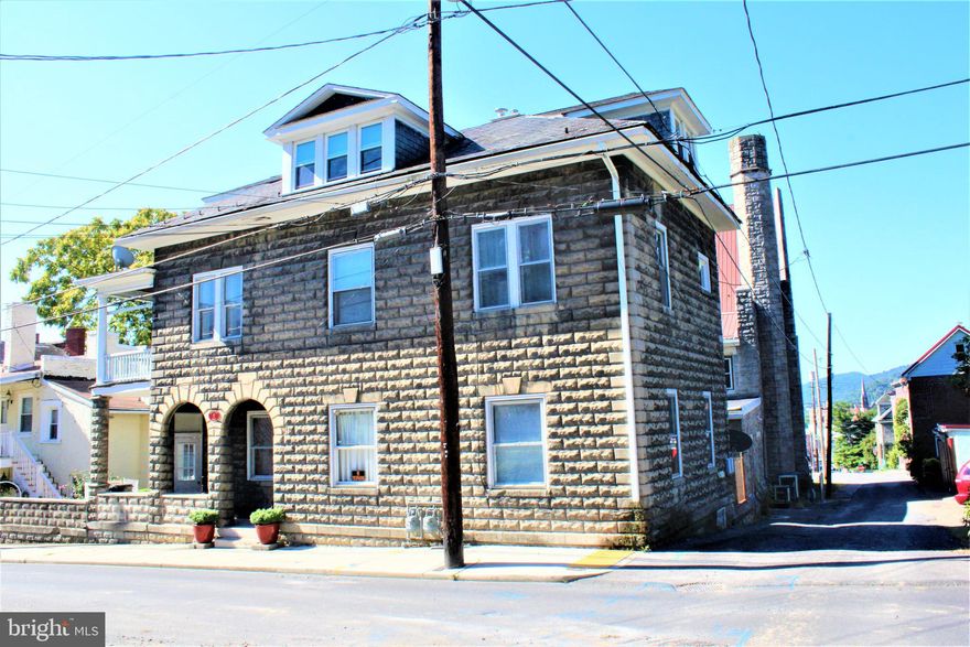 ONCE A STATELY SINGLE FAMILY HOME - NOW 2 APARTMENTS - LOWER APARTMENT FEATURES A FULL BATH - KITCHEN AND 1 BEDROOM  RENOVATIONS NEEDED IN THE FIRST FLOOR UNIT - APARTMENT #2 IS LOVELY WITH A BALCONY - 3 BEDROOMS - FULL BATH - LAUNDRY AREA - LIVING ROOM AREA - MOST WINDOWS REPLACED - THIS IS A CHARMING BUILDING - 2 GAS METERS AND 2 ELECTRIC METERS - OWNER WOULD PAY WATER - VERY NICE BUILDING FOR THE MONEY.  BRAND NEW ROOF JUST INSTALLED WTH 50 YEAR SHINGLES AND TRANSFERABLE WARRANTY.  BACK ON MARKET, BUYERS GOT COLD FEET.  COME TAKE A LOOK!!!