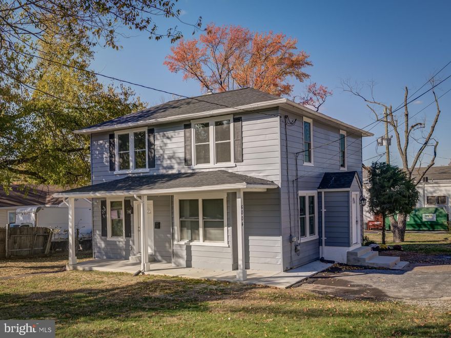 Beautifully renovated 2 level colonial with cellar. House  featuring new floors on the main level. New Kitchen with 42" white cabinets, Granite countertop, Stainless steel appliances. Fresh paint, new carpet, Remodeled bath rooms.  Basement/cellar  has HVAC , water Heater and sum pump, can be used for storage. Convenient Location, close to DC and metro.