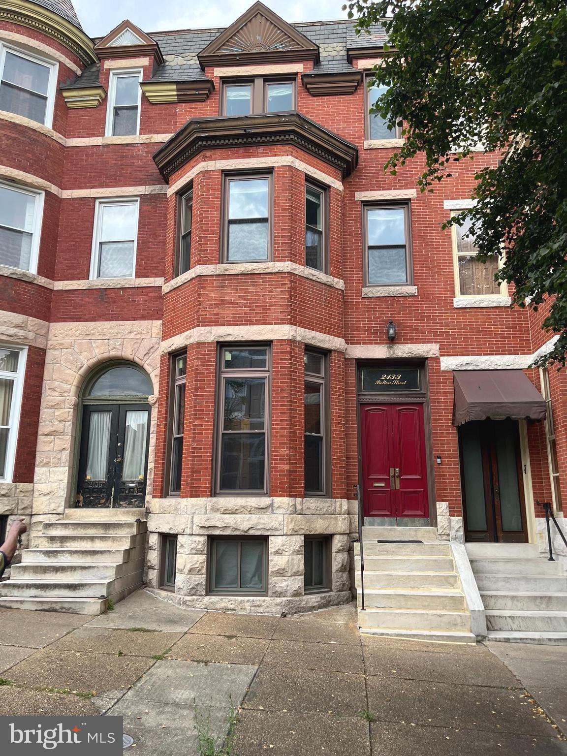 Beautiful Victorian home with original pocket doors, wood floors, decorative fireplaces and mantels, window shutters. Balcony off 2nd floor rear with view of landscaped garden. The spacious fenced backyard is the final touch to making this wonderful home the perfect place to entertain your family and friends. Easy access to MICA, University of Baltimore, Johns Hopkins, University of Maryland's Hospital and Law School.