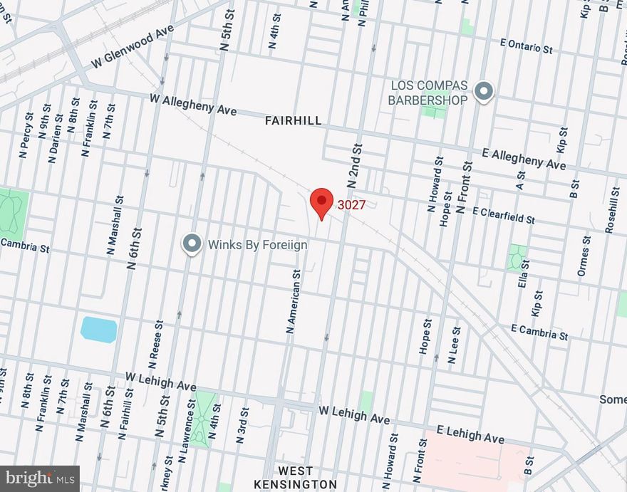 Investor/Developer Opportunity! Seize a prime development opportunity in the vibrant Fairhill neighborhood: a 13' × 51' (663 sq ft) vacant lot zoned RSA‑5, permitting construction of a single‑family home. Fairhill is renowned for its rich cultural heritage, particularly along the El Centro de Oro corridor. The area boasts a blend of historic architecture, vibrant murals, and a strong sense of community, making it an attractive location for new residential development. With proximity to major thoroughfares and public transportation, this lot offers excellent connectivity to the rest of the city. The seller prefers to sell this property as part of a package deal, please see additional MLS numbers for further opportunities: 837 N 50TH ST - MLS#  PAPH2534534, 3025 N AMERICAN ST - MLS#  PAPH2534936, 711 W ATLANTIC ST - MLS#  PAPH2534954, 4507 N COLORADO ST - MLS#  PAPH2534516, 331 E ELWOOD ST - MLS#  PAPH2534948, 4619 GERMANTOWN AVE - MLS#  PAPH2534822, 4918 GERMANTOWN AVE - MLS#  PAPH2534796, 5530 MATTHEWS ST - MLS#  PAPH2534930, 2001 MCKINLEY ST - MLS#  PAPH2534542, 5423 W THOMPSON ST - MLS#  PAPH2534804, 1420 N VOGDES ST - MLS#  PAPH2534812, 724 N WIOTA ST - MLS#  PAPH2534784 *Buyer is responsible for conducting their own due diligence, including verifying the availability and connection of utilities, zoning, and all intended uses with the appropriate municipalities.