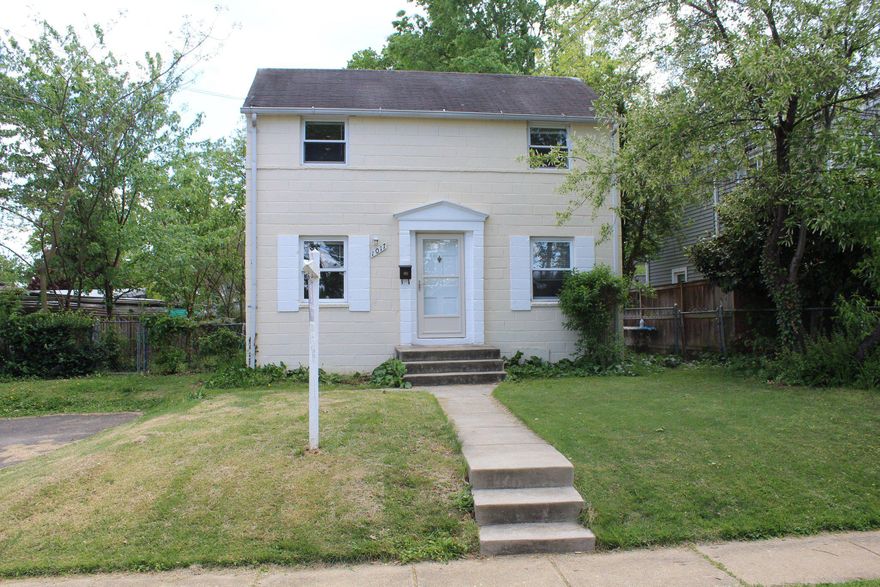 A rare chance to get into a Arlington single family home at a compelling price point. This two-level colonial in Columbia Forest features hardwood floors throughout, a functional traditional floor plan, two bedrooms, and a full bath. The large fenced backyard with storage shed, off-street parking, and updated walkway/front stoop gives you a solid foundation to work from and space to expand. Close to Columbia Pike corridor, dining, and transit, with effortless access to the Pentagon, Amazon HQ2, and Reagan National Airport. Gas heat and new hot water heater. Sold as-is — ideal for investors or owner-occupants ready to renovate and/or expand.