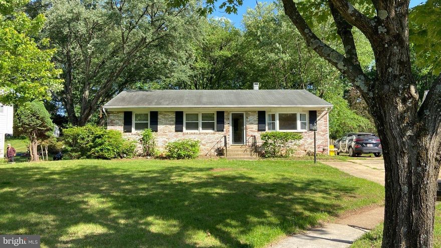 Great Location! Adorable three bedroom rancher on dul-de-sac. Featuring hardwood flooring on the main level. Nice eat-in kitchen and a separate dining room. Walkout basement with large rec room, bath and den with closet and window. Oversized lot with fenced back yard. Great location to Marc train, Ft Meade, NSA, Baltimore & Washington DC! A 650+ credit score is required. No pets. No smoking.