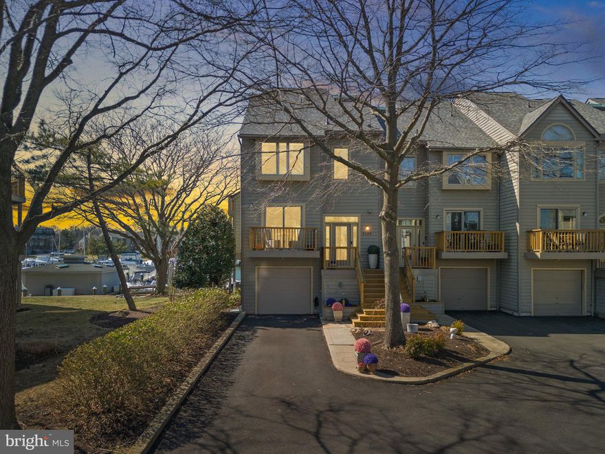 Unprecedented opportunity in The Community of Chesapeake Harbour!   Gated Chesapeake Harbour offers lavish Chesapeake Bayfront Annapolitan style living.  The pinnacle of style and luxurious refinement now available! 4 Levels of spectacular waterfront perfection masterfully done with nothing to do but unpack your toothbrush and head to your marina front deck for happy hour and stunning summer sunsets.  Fully renovated and professionally custom designed upgrades from Kitchen Encounters to Baths including Heated Bathroom Floors (all 3 Full), Robern Medicine cabinets, Hansgrohe fixtures, Miele Steam and convection ovens, Thermador Fridge, waterfall island, wine/beverage center, 15K+ of lighting fixtures, Calcutta Italian Marble surround Napolean LED fireplace,  new Pella doors, HVAC, all new interior and closet doors with custom closets just to start!!!  Please contact listing agent for complete list. 
A transformation of over $500,000 in timeless luxe finished renovations to create the space of your dreams.  Offering casual elegance and extreme comfort, you will not want to leave your new home but when you do -walk to the private sandy beach to watch the Blue Angels, enjoy sunny days at the Chesapeake Bay waterfront pools, play pickleball/tennis with neighbors and meet new friends for cocktails and sunset dinners at Waterside Beacon Bar and Restaurant.  Lots of social events and Beacon has live music on most weekends! Perfection awaits. It doesn’t get better than this in this premiere exclusive resort style Annapolis community.  Please see the interactive floorplan under virtual tours for additional photos and information.