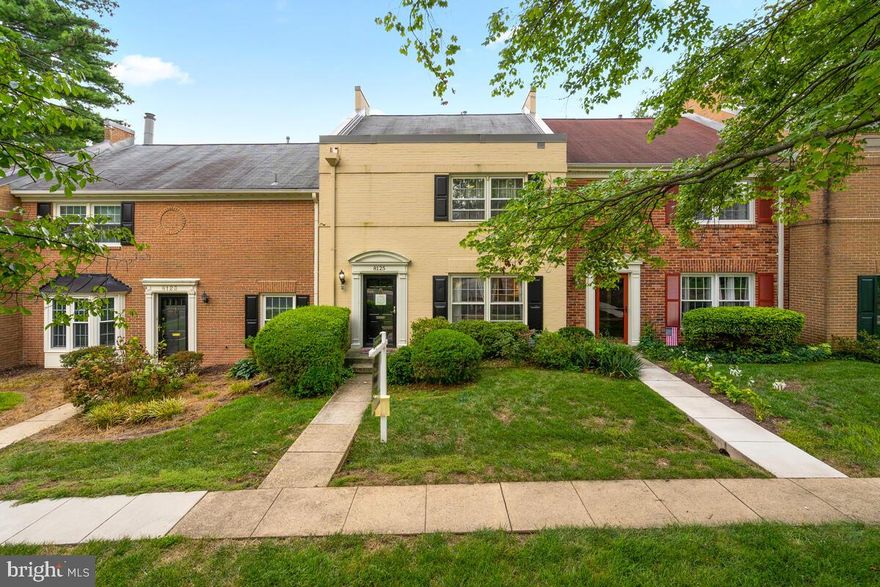 DON'T LET THIS ONE SLIP AWAY.  EXCEPTIONAL PRICE REDUCTION AND HIGHLY MOTIVATED SELLER.   $500 AGENT BONUS IF UNDER CONTRACT BY 11/25.  COVID GUIDELINES ARE IN PLACE.  MASKS REQUIRED AT ALL TIMES. ***ALL BRICK BEAUTY***PRICE REDUCTION*****Georgetown Style Townhome offers elegant curved staircase, Formal LR & DR, Kitchen w/Granite counters, newer appliances, Main lvl laundry, 3 Spacious BRs, Updated BAs, Primary & 2nd BR w/walk-in closets,  beautiful Paver Patio, Private parking. Excellent location-Express bus to Pentagon, walk to pool (pool mem avail), shopping & restaurants, top ranked schools. Fresh paint throughout.  New carpet upstairs and new engineered flooring in kitchen,  and foyer.  Beautiful rear brick walled in patio. Seller will need some type of rent back option.  Time frame TBD. HOA fee includes any roof maintenance or roof replacement, as well as exterior brick maintenance, and exterior painting. New roof scheduled to be installed 2022 by the HOA.