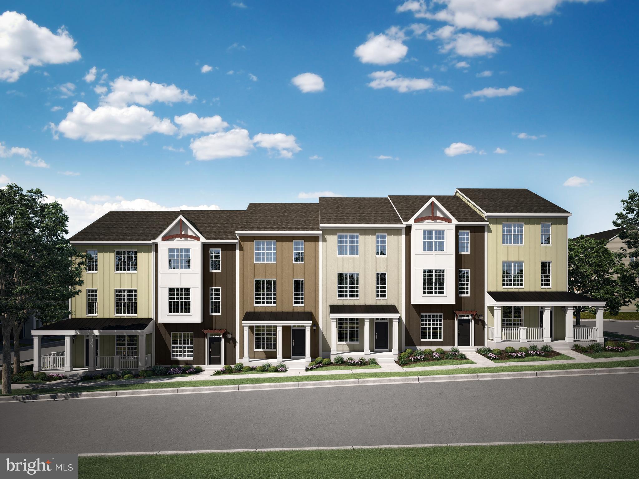 Quick Delivery! Don't miss out on owning a new home in Montchanin Builders’ newest community Kennett Pointe, located in the charming borough of Kennett Square, Chester, PA. The Townes at Kennett Pointe offers an exclusive community of just 53 luxury townhomes, along with the shops and businesses located on the corner of East Cypress Street and Ways Lane. Amenities in Kennett Pointe will include an abundance of outdoor spaces including walking trails throughout the community, a 6000 sq ft plaza, pavilion, gazebos and tree lined streets.
The towns feature James Hardie exteriors and cedar look trim details. The interior features will include three bedrooms, two and one-half baths with 9-foot ceilings throughout. Also, included will be a gourmet kitchen with island and granite countertops, composite decks. In addition, the floorplan includes an open recreation room.