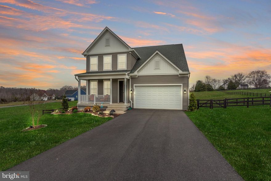 FANTASTIC 3 years young single family home with 2 car Garage on 1.5 acres in sought after Kellogg Mill neighborhood!  Atlantic Builders stunning Eliot Model with the extension off the Great Room and the Gourmet Kitchen options.  4 Bedrooms & 2 Full Baths Upstairs, Gourmet Kitchen with SS Appliances, huge Island, Cooktop, Wall Oven, Built in Microwave, Deck off kitchen overlooking HUGE lot and vinyl fenced backyard, Main Level Office, LVP Flooring throughout Main Level, and Lower Level with Recreation Room, 5th Bedroom & 3rd Full Bathroom along with a TON of room for storage!  Don't miss out on this wonderful home!