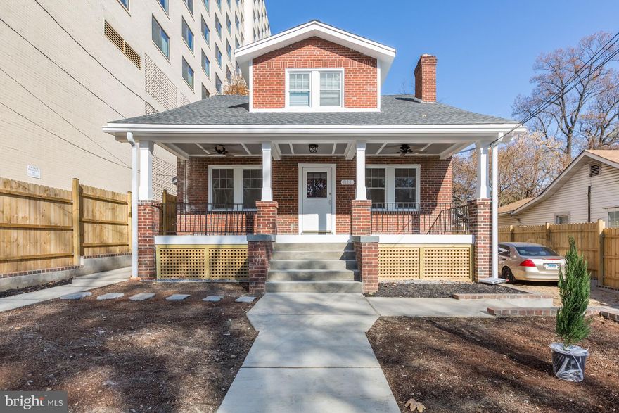 Location! Location! Location! Spacious newly renovated home in the heart of Downtown Silver Spring - across the street from Safeway, two blocks from the library, only a half-mile from the metro, blocks from AFI, The Fillmore, Downtown Silver Spring, Whole Foods, Regal Theater and countless restaurants. This featured 1 bedroom unit enters by way of the side of the house and faces a huge open backyard. This unit has hardwood throughout and a gorgeous updated kitchen. The unit has its own washer/dryer in the basement and a second entrance from the kitchen.