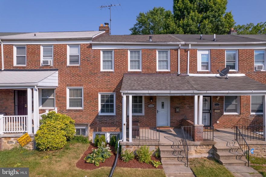 Welcome Home to the Prestigious Belair-Edison Neighborhood. Your New Turnkey Townhouse has everything you've been looking for. This home features 4BR. and 2 Full Bathrooms.   Home Updates include, Fresh Paint, New Roof, New Windows, New HVAC, New Hot Water Heater, New Hardwood Floors, New Stainless Steel Appliances , and Fully Renovated Bathrooms. Your also have a Fully Finished Basement for Entertaining , Media Room, Home Office or  4th Bedroom.  Extra Bonus area features a covered Patio  and a detached Garage.  Your New Home is conveniently located near Schools, Shopping, Golf Courses and all Attractions the City has to offer. This one will not last long. Another wonderful Home brought to you by Long and Foster Real Estate Company.