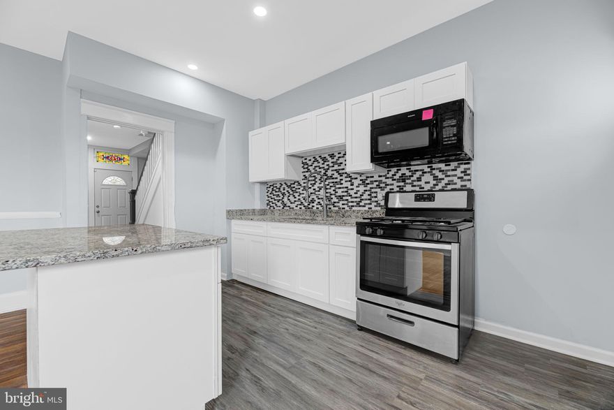 Come see this recently rehabbed property with hardwood floors and a finished basement! Open-concept kitchen and fenced-in yard with your very own parking pad! The master bedroom is large enough to fit a king-size bed. The credit requirement is 620 and must make 3x the rent amount unless you have a voucher. Pets case by case