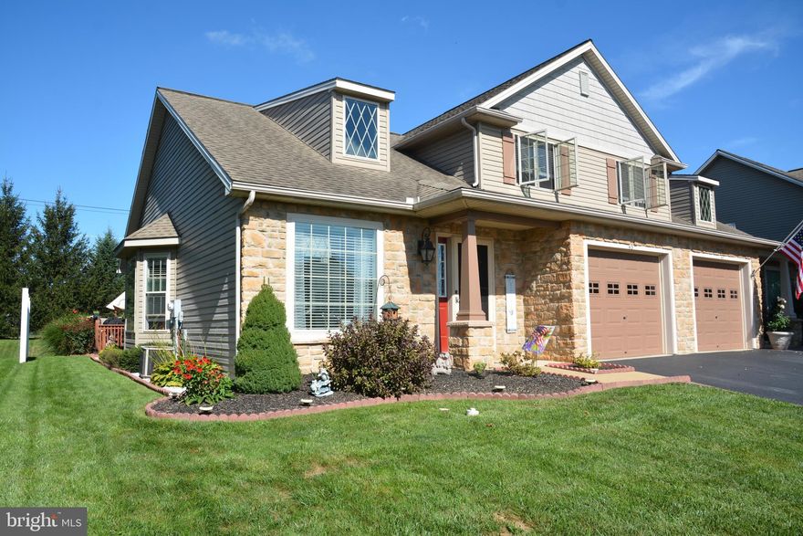 Welcome to Charity Gardens! This lovely semi is open and bright and in move-in condition! From the sunny, two story Living Room to the fenced back deck,  this home has much to offer to the discerning buyer. The open floor plan includes Dining Area with Bay window, wonderfully appointed kitchen with gorgeous granite counters, all new appliances like gas range and oven, built-in microwave, dishwasher and fridge.  Convenient laundry closet, mud area and back entrance are located just behind the kitchen. First floor Main Bedroom suite is just around the corner and recent bathroom renovation includes double vanity and beautiful walk in shower.  Folks with clothes will also appreciate the large walk-in closet! Upstairs there are two large bedrooms separated by the hallway bath. It's party time out back....the fenced deck and hot tub area are perfect for entertaining or just relaxing and watching the sunset! All gas home, central air,  1 car, oversized garage with opener.  Charity Gardens residents enjoy the quiet, walkable neighborhood and a community park is close by too.
