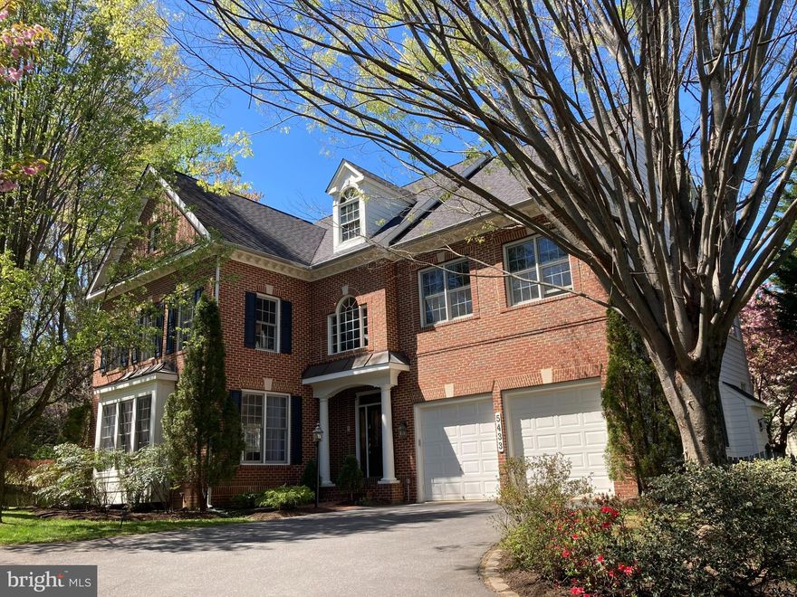 This home is open, spacious and beautiful! Located in one of the best LOCATIONS in Bethesda! This is a MUST SEE! This home is meticulously maintained inside and out. Situated on a beautiful wooded lot and cul-de-sac. Home is perfect for entertaining with a large kitchen (updated appliances) that opens into the family room with a gas fireplace and doors that lead out to deck and then to a lovely yard with landscaping and nice view. The dining room and living room offer additional space for entertaining. The gorgeous staircase leads up to FIVE BEDROOMS and THREE FULL BATHS. Don't miss the lovely arched window. The primary bedroom has sitting room space and the en-suite has a separate shower, jacuzzi tub and double sinks. The lower level has media room, recreation room and an additional room for guests with a full bathroom. This home is convenient to downtown Bethesda and all commuter routes. Beltway entry, NIH Metro Station and Walter Reed. It's also close to the YMCA, French School and Bethesda Country Day School.