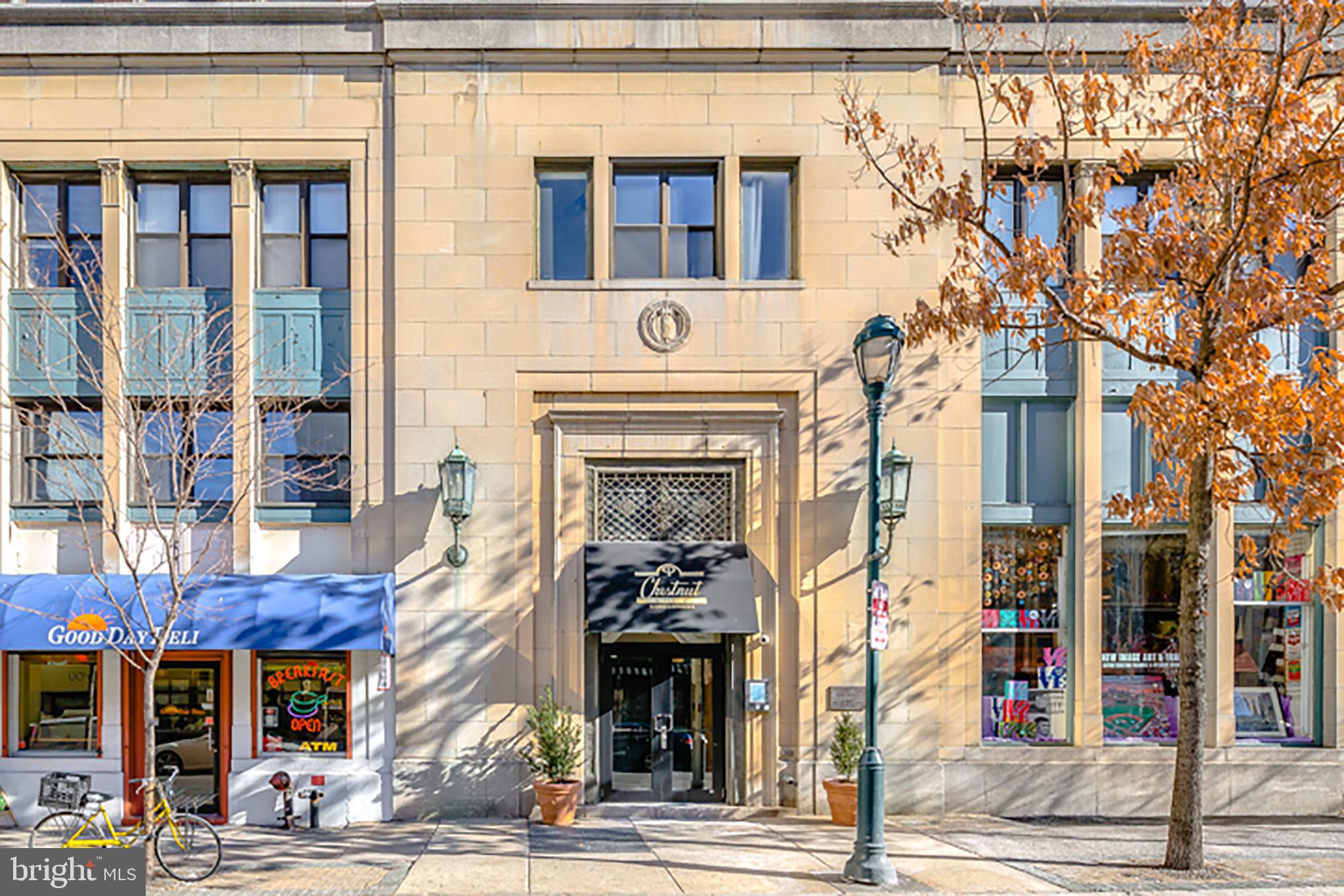 You are in the center of it all! Located blocks away from Rittenhouse Park, this 1 bedroom is calling your name. It is a beautiful, spacious corner unit that has a ton of natural light. Enjoy the Central A/C and laundry on site as well! Outfitted with stainless steel appliances and granite countertops so you can get to know the chef inside you. Trader Joe's is right around the corner! Hop on the trolly and head over to West Philly. From there 30th St. Station can take you anywhere! This location can't be beat with Target, K'Far Cafe, Nook Bakery, and so much more just steps outside your door.