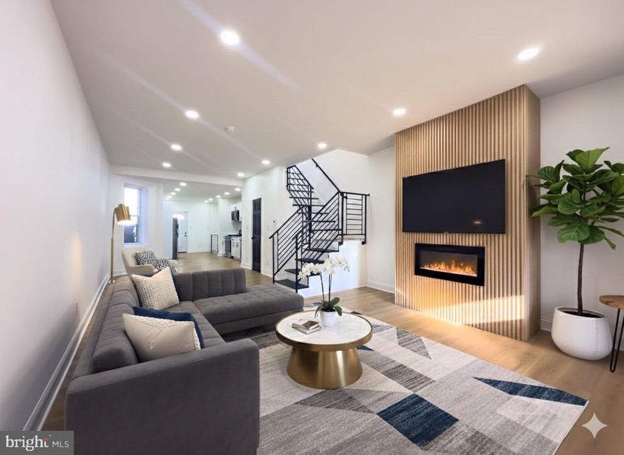 Welcome home to 5237 Greenway Ave! This stunning newly renovated 3-bedroom, 1.5-bath home in Southwest Philadelphia is ready for its new owner! Step inside and fall in love with the bright open floor plan, recessed lighting, and beautiful finishes throughout. The kitchen shines with all brand-new stainless steel appliances, while the bathrooms feature elegant gold trimmings that bring a touch of luxury. Enjoy extra living space in the finished basement and a private backyard that’s perfect for relaxing or entertaining.