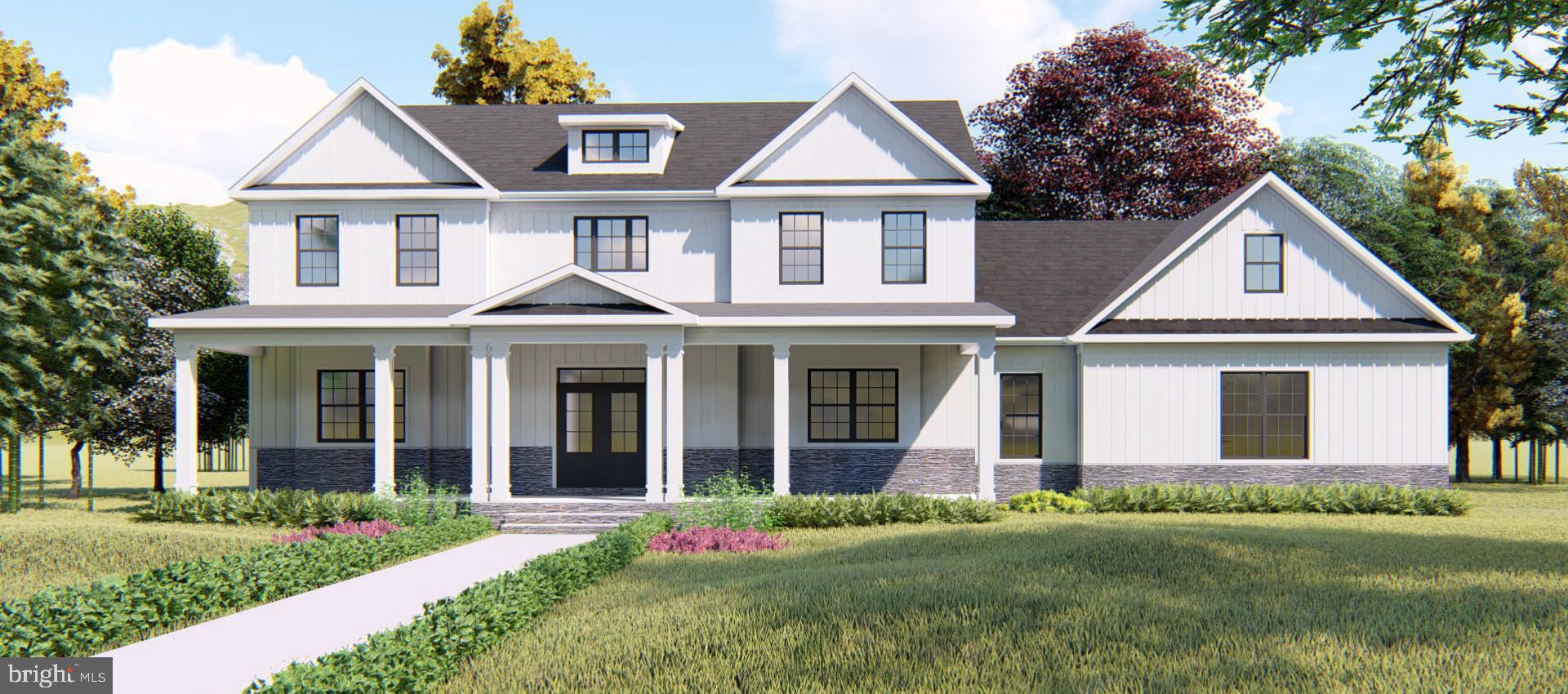 Stunning To Be Built Custom Home on over 2 acre homesite with views of Frederick. Main level boasts 9 to 10 ft. ceilings, upgraded kitchen, bath(s), First Floor Primary Bedroom, and custom windows throughout. Upper level has 2 large bedrooms and 2 full bathrooms with option for additional bedroom. There are several options to change to meet your wants/needs. Lower Level can be finished and has access to outside. Construction already started so act quick to pick your options. It is not too late to customize this home. Located outside city limits but is a short drive to downtown amenities. Close to I-70, Rt. 340, 15 and 40. Construction to Permanent Loans available through First Bank and Trust.