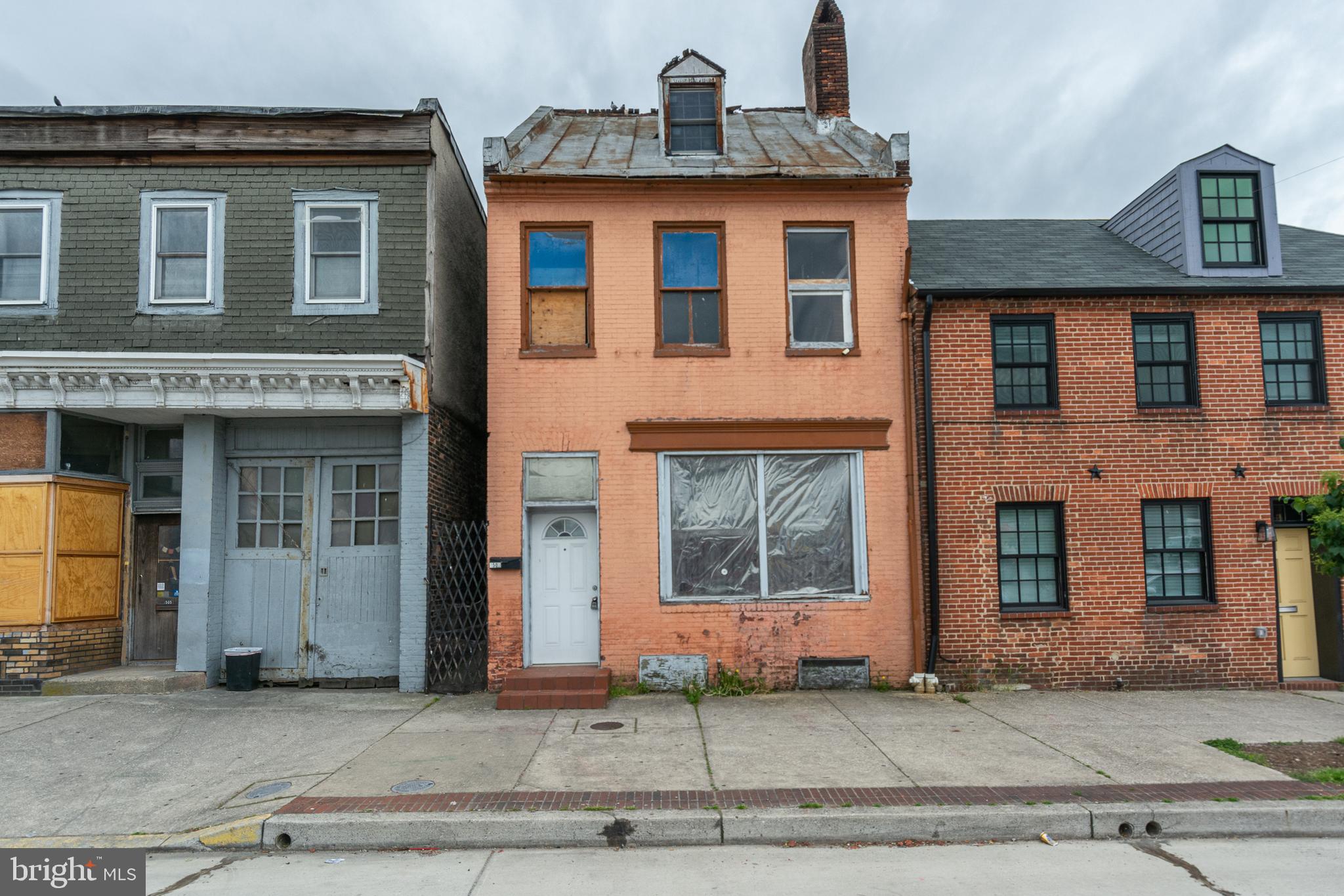 INCREDIBLE OPPORTUNITY TO OWN THIS APPROXIMATELY 1,300 SQ. FT. C-1 ZONED PROPERTY IN THE HEART OF FELLS POINT! Location can't be beat - located on highly travelled Eastern Ave. with fantastic street visibility and close to Harbor East and downtown Baltimore. Tons of possibilities including creating a live/work opportunity, 1 large commercial space, or multiple office areas! Sold As-Is!