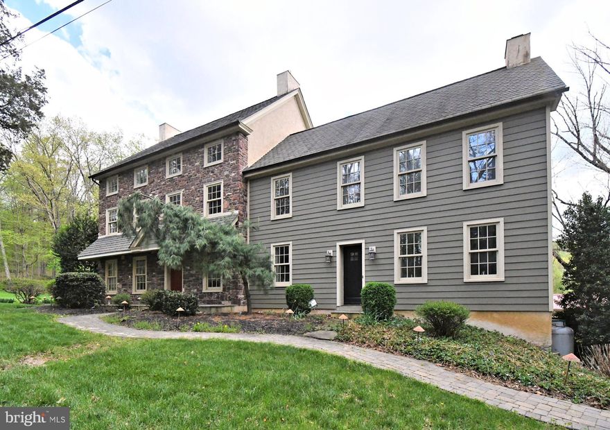A rare blend of space, character, and rural privacy, this expansive 5-bedroom, 3.3‑bath home offers nearly 4,000 sq ft of living area on a serene 1.49‑acre lot in the highly regarded Souderton Area School District. The property combines the charm of an early-era structure with a substantial 2006 addition, creating a versatile layout ideal for multi‑generational living, work‑from‑home needs, or large‑scale entertaining. The main level features generous gathering spaces, hardwood flooring, multiple fireplaces, and a central kitchen connecting to both formal and informal dining areas. Upstairs, the bedroom and bath configuration provides exceptional flexibility for guests, office use, or extended household needs. A mix of finished and unfinished basement areas offers storage, workshop potential, or future expansion. Surrounded by mature trees and township‑owned land, the setting delivers a peaceful, private feel while remaining close to Spring Mountain, parks, trail systems, and commuter routes. A standout opportunity for buyers seeking size, character, and value in a desirable rural location. Schedule your showing appointment today.