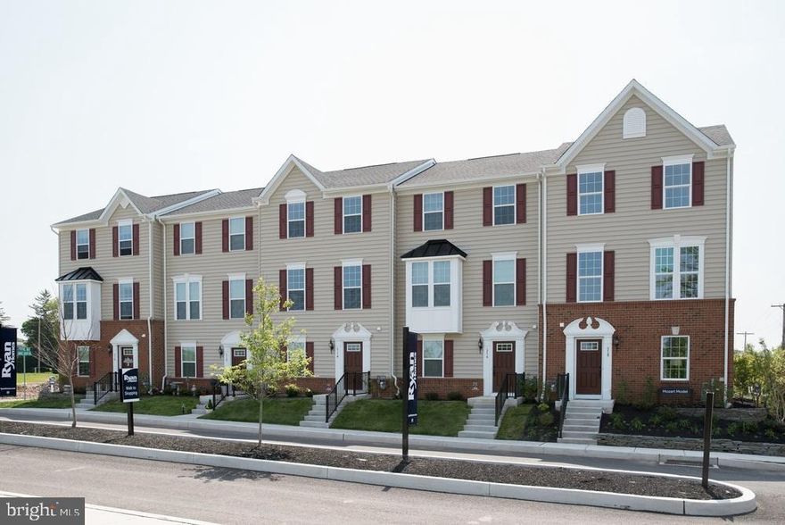 Start Living Your Dreams and see why 42 homes have sold in 3 months! The Square at West Chester offers the only new 2 Car garage town homes in West Chester Borough, easily walkable to dining and nightlife. Stop by and tour our beautiful Strauss model home and see why we are over 70% sold out, only 15 homes remain.  Our Strauss offers a finished recreation room and expansive storage closet on the lower level and powder room, with an option to add a fourth bedroom and additional full bath.  On the main living level, an enormous Kitchen with island and morning room area open to an expansive Living Room with an abundance of natural light.   Upstairs are two spacious bedrooms with ample closet space, a hall bath, and a generous Owner's Bedroom that features a tray ceiling and a huge walk-in closet. For a truly spa-like experience, the separate Owner's Bath features a dual vanity and 5' shower with seat and large soaking tub. Pictures are for illustrative purposes only.