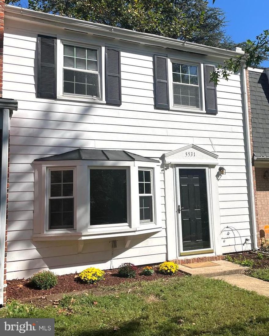 New Price!! Welcome Home to this amazing townhouse situated in a quiet cul-de-sac. This freshly painted gem features two oversize primary bedrooms with plenty of closet space to each, and a large dual-entry style bathroom boasting double vanities, along with a separate room for the bathtub and toilet. There is also a nice sized linen closet in the primary bathroom, leaving extra room in your hall closets for clothing, apparel, shoes/boots, and other wardrobe items.  Speaking of the hallway upstairs, they add generous additional closet space as one is hall-length, and the other is double-door sized. This house was designed with organization and storage in mind – there is a walk-up attic with flooring waiting for your seasonal storage items or other creative uses. The main level is inviting, having a spacious light-filled living room with a bay window. The separate dining room has large table space and a sizeable nook-area suitable for work or exercise space. The powder room on the main level is just off of the kitchen. Some of the highlights of its welcoming kitchen --- features upgraded countertops, a cooktop with a wall oven, and a large pantry. This home also has a convenient main-level laundry room/mud room. The rear yard is fenced in and includes a stone patio and an attached shed for extra storage. Convenient to Routes 32, 29, 108, 100 & I-95, Merriweather Post Pavillion & Columbia Mall.