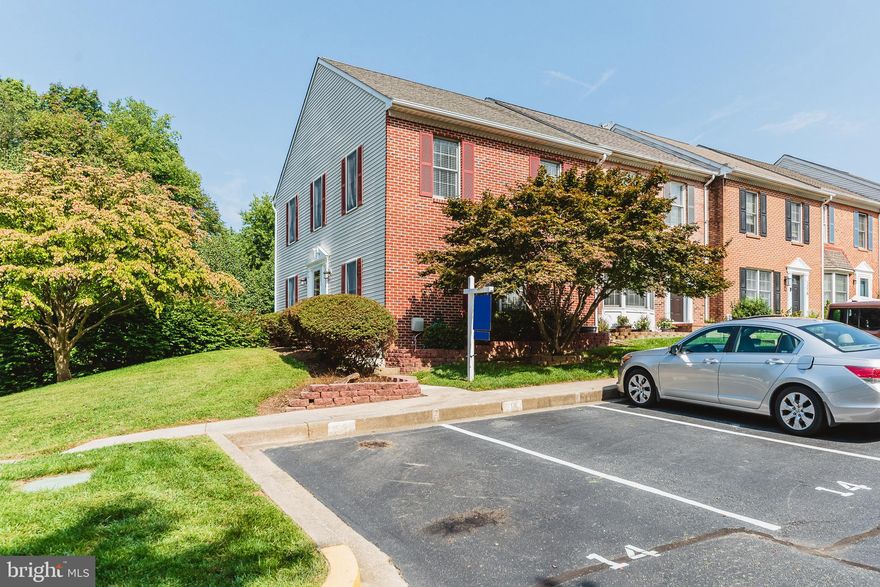 Beautiful end of group townhouse in Foxborough Farms!  Walk up the side entry through the front door to find an inviting foyer leading to a large sunken living room with lots of windows allowing the natural light to come through, plus recessed lighting and crown molding.  The spacious dining room leads to a fabulous kitchen with updated stainless steel appliances, granite counters and French doors leading to an expansive, maintenance free deck!  There's also first floor powder room!   Upstairs you'll find a master suite with an updated bathroom, 2  other generously sized bedrooms and an updated hall bath!  The finished lower level has a family room with a walk out to a private, fenced in, landscaped backyard!  There is a separate room which is a perfect space for an office, or exercise room plus a half bath!  2 assigned parking spots and other guest parking close by!  This home is a must see and will go fast!  Call me for details or to schedule a showing!