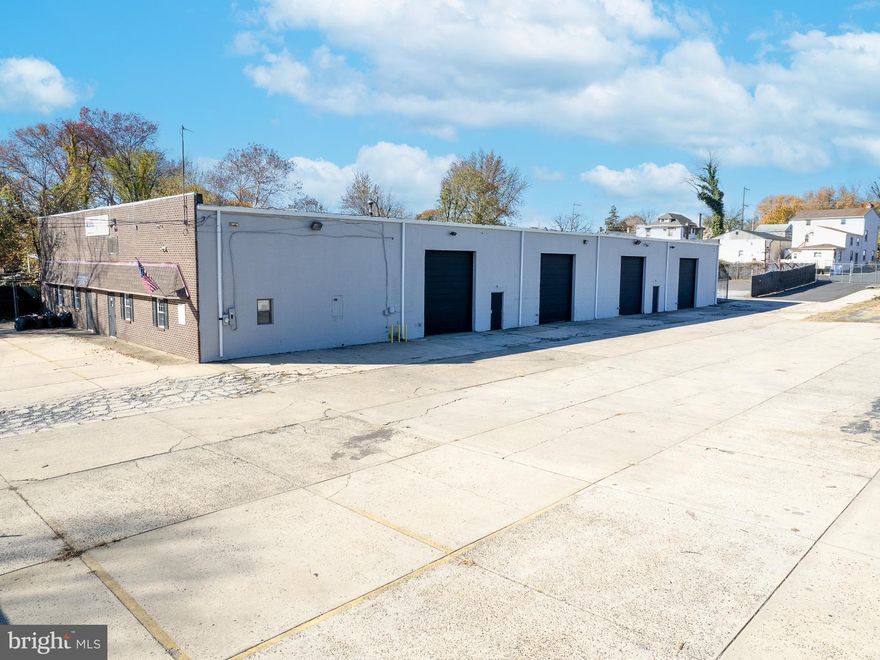 Rare opportunity to own a retail/commercial mixed space in the heart of the Philadelphia/New York/ New Jersey corridor. Over an acre of property features a 13,000+ square foot building. Inside there is warehouse space with four 14 foot high garage doors, as well as a separate retail space (previous used to check customers in and out of sales) and additional upstairs private offices and full bathroom (1.5 baths total). There is also a separate second floor space currently unwalled that could be enclosed for additional office space. Property is fenced & gated (roll open gate). Property features additional concrete slab permitted for  4,000sqft building (previously lost to fire) for expansion or added future value. Owners current financing is assumable to qualified buyers at an interest rate well below current market levels. Easy access to I-95 and PA Turnpike.