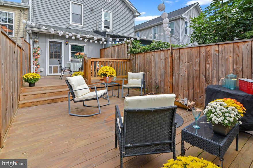 Fall in love with Hampden living! This charming city home perfectly blends Baltimore character with modern comfort—just steps from The Avenue’s lively restaurants, cafés, and boutiques.
Inside, you’ll find two spacious bedrooms and one large full bath, and a stunning walk-in closet in the primary. Rich hardwood floors, 9-foot ceilings, and a bright, tiled kitchen with a handy mudroom create an inviting and functional flow.
Enjoy morning coffee on your covered front porch, or unwind on the two-tiered deck overlooking your private parking pad—a rare Hampden luxury! Other highlights include central air, no ground rent (owner redeemed—yay, it’s fee simple! 🎉), and steps away from the Light Rail, easy access to I-83, downtown Baltimore, Johns Hopkins, and Penn Station for effortless commuting.
You’ll love the tight-knit community vibe, where neighbors are awesome, streets are welcoming, and every block feels like home.
This one checks all the boxes: style, comfort, parking, and location—everything buyers love about Hampden wrapped up in one beautiful home!