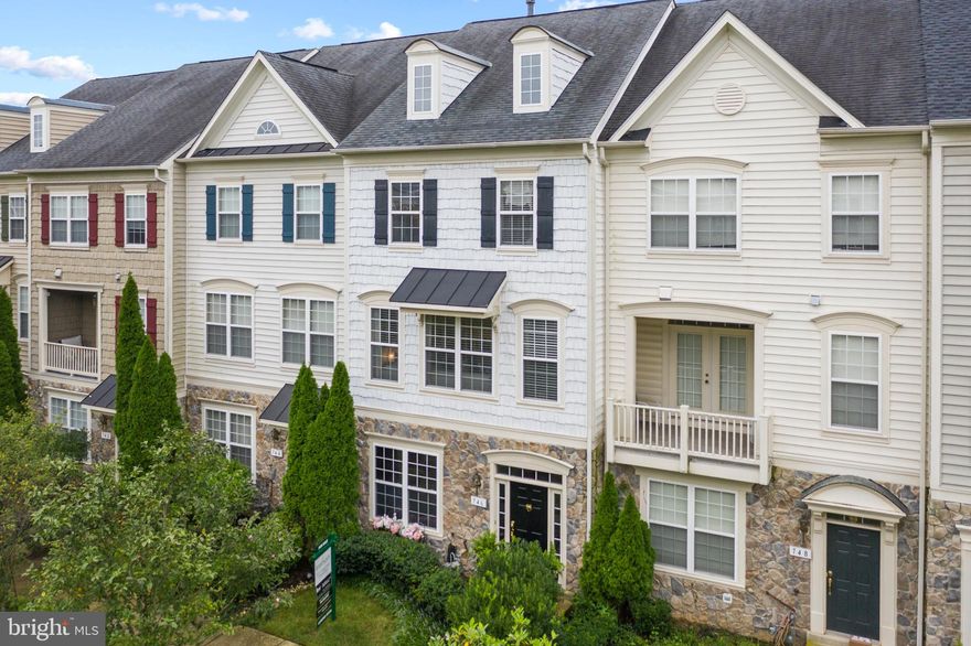 Immaculate  partial stone front townhome, beautifully appointed for even the most discerning buyer in the coveted Belmont Bay.  Hardwood flooring and 9 foot ceilings on all 3 levels. Custom designer chandeliers on main and upper levels.   The open kitchen has granite countertops; stainless steel appliances; new 5 burner kitchen aid gas stove with griddle; double ovens; silent dishwasher; refinished white wooden cabinets; custom powered island with castor feet; alcove lighting; custom Spanish herringbone ceramic tile flooring and mounted smart TV.  Walls of windows with South, Southwest exposure ensuring your living spaces are bright with natural sunlight. Updated faucets and fixtures throughout. Gilded tray ceiling in Master. Master bath with dual vanity and shower with built in bench and body jets;  Duel sided fireplace connects the kitchen and living space. Brand new Trex deck with 25 year warranty. New Graphite LG Washer and dryer with steam capability. Smart garage feature by Craftsman as well as smart exterior surveillance system.  Ecobee smart thermostat with multi-floor censing. Brand new 3-ton HVAC July 2020 with 10 year warranty. All in the amenity rich neighborhood of Belmont Bay featuring marina, walking paths, pool, multiple tennis courts, community activities and more!  Less than one mile to the VRE Commuter Rail.
