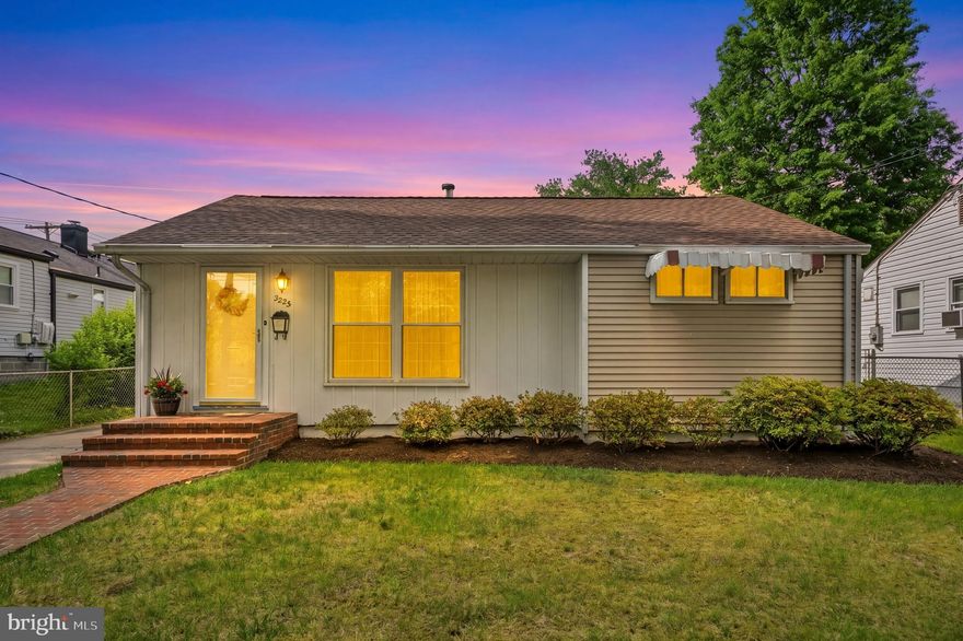 Amazing value at this charming rancher situated just minutes from the National Institutes of Health, Walter Reed National Military Medical Center, downtown Washington, and the Forest Glen Metro Station! Welcome to 3332 Edgewood Road in Kensington, a well-maintained 2-bedroom, 1-bath ranch/rambler offering comfortable living, great potential, and an unbeatable location. This well-maintained home features a bright living area, a functional kitchen, two bedrooms, a private backyard with a patio, and an oversized two-car garage with excellent storage; the garage shows settlement cracks and may need work. Enjoy walkable access to the MARC train, historic Kensington shops, restaurants, antiques, parks, playgrounds, and the farmers market, with Metro, Wheaton Mall, Costco, Target, and entertainment just minutes away. A wonderful opportunity in a friendly neighborhood where many homes have expanded over time, offering potential to add square footage and long-term value.