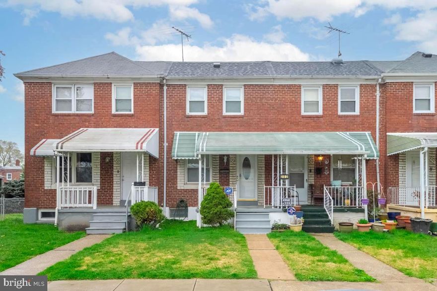 Welcome to this beautifully updated row home in the heart of Middle River, offering a move-in-ready space you'll love coming home to. Rooms shines with a fresh coat of neutral paint and updated light fixtures, creating a bright and inviting atmosphere. On main and upper level, you have brand new luxury vinyl flooring and brand-new carpet for upper-level stairs. Fall in love with kitchen cabinetry and modern countertops and newer appliance.  Lower-level living space with half bath recently updated and access to storage and laundry. Fully fenced back parking pad.  New roof in (Nov 2024) Don’t miss your chance to own this stunning home... schedule your tour today!