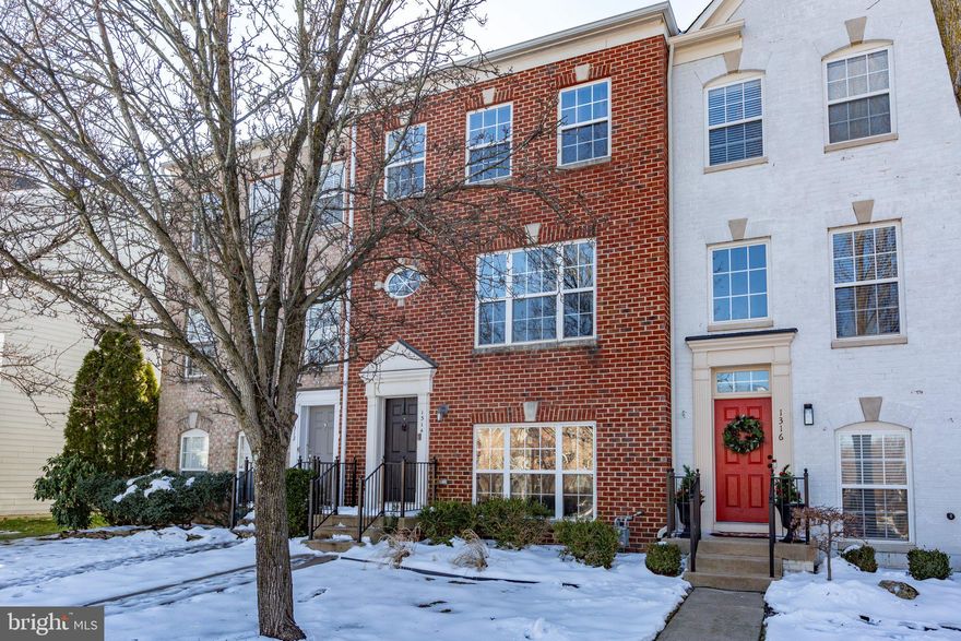 Brick front 4BR/3.5BA townhome with a 2 car garage in popular Idlewild convenient to major highways, restaurants, and retail in Fredericksburg City! Updates include laminate flooring in 4thBR/den on lower level plus new carpet upstairs in 2022, and sleek black plumbing/lighting fixtures and door handles throughout! Main level includes hardwood flooring, gas cooktop in island and pantry cabinets in kitchen leading out to a private balcony.