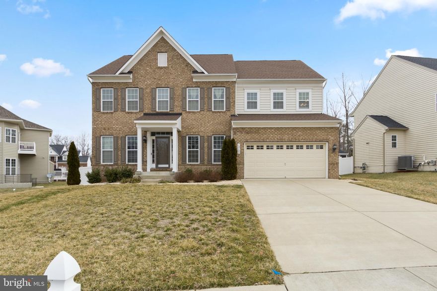 Over $100k in upgrades! This home has wonderful architectural details including a foyer, solid oak hardwood floors, quartz countertops, special nooks to accommodate a butler's pantry and work desk, state-of-the-art dual faucet spa shower in the master bath. The designer kitchen, family room, breakfast room, formal dining room and living room has loads of natural illuminating light. All are connected by an open floor plan. Upstairs features the laundry room and four spacious bedrooms; one has its own full bath and the other has its own doorway connection to the full bath. The master suite has a sitting room area, two walk-in closets, ensuite with spa shower featuring a dual faucet, soaking tub and linen closet. Fully finished basement with a completed rec room, extra entertainment space and gym. The walk up basement connects to a spacious backyard that provides for great entertainment. New patio and new 6 FT fence.  New sprinkler system and new CCTV camera system. This home also offers generous closet space throughout. The home is located minutes from major shopping, restaurants and entertainment, and is close to Joint Base Andrews, National Harbor, Washington DC, Northern VA, Annapolis and Baltimore.  A rent back is needed. Ideally sellers would like to occupy the home until June 11th. Please plan to attend either open house. The home will only be shown on March 5 and 6. Offer deadline: Tuesday, March 8 at 5:00 PM.