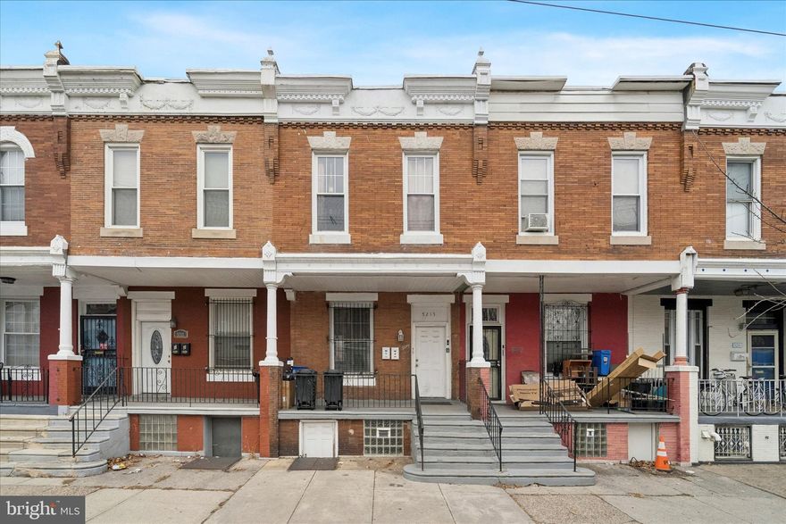Welcome to this thoughtfully updated duplex in the heart of West Philadelphia, where comfort, flexibility, and long-term value come together seamlessly. This well-cared-for property is ideal for an owner-occupant looking to offset monthly expenses or for a buyer seeking a smart addition to their portfolio.

The first-floor unit offers two comfortable bedrooms and a full bath and has been intentionally left vacant, providing a wonderful opportunity to make the space your own or welcome a tenant of your choosing. Upstairs, the bright and spacious three-bedroom, one-bath unit is currently rented for $1,600 per month, offering steady income from day one.

Both units feel inviting and modern, featuring efficient mini-split systems for year-round comfort, sleek electric kitchens with stainless steel appliances, and the everyday convenience of in-unit stackable washers and dryers. Recent improvements throughout the past few years—including the roof, flooring, water heaters, and tasteful cosmetic updates—create a move-in-ready experience and peace of mind for the next owner.

Set just minutes from University City, Penn, major medical centers, public transportation, and a variety of shops and restaurants, this home offers easy access to everything city living has to offer. Whether you choose to live in one unit and rent the other, or enjoy the flexibility of a fully income-producing property, this duplex presents a warm and rewarding opportunity in a highly desirable location.