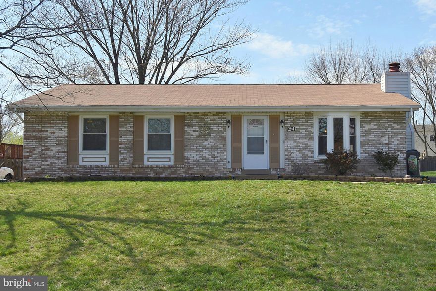 One level living w/extended driveway. Walk to schools. 3 Bd/2 full baths. Spacious living room with Fireplace & Bay window. 2 Large Storage Sheds, Back yard with outside living space and fully fenced. Recently replaced HVAC and roof plus more upgrades too many to list.  A joy to show.