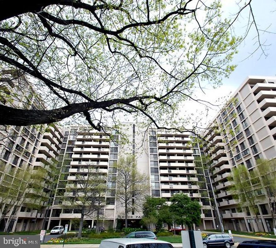 851 SF! ALL UTILITIES INCLUDED! ******* Come see this large unit a half-mile from Ballston Metro, and convenient to all that Ballston has to offer: restaurants, Ballston Quarter, new Target store three blocks away, Harris Teeter next door, and much more! ******* PARKING AT HYDE PARK: spaces are rented from the building office -- one garage space rents for $600 per year -- a second space rent for an additional $720 per year - and a third space may be available for an additional fee. ******* The Hyde Park is a smoke-free building. ******* The move-in fee is $400. *******  THE UNIT WILL BE FRESHLY PAINTED FOR A NEW TENANT. ******* New Lubber Run Rec Center three blocks away has gym, track, weight room, etc. ****** Laundry is common - 2 laundry rooms PER FLOOR, and there is no charge to use the machines. ******* Front desk is staffed from 7AM-midnight, with a security guard in the building after that. Secure package delivery and pickup!