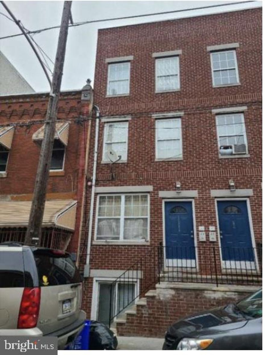 Welcome to 2331 N Carlisle Street. Featuring TWO 4 bedroom, 2 bathroom units located right off of Temple University's campus. Both units need cosmetic updating. Unit 2 is currently vacant. Please contact the Co-Listing Agent for more information!