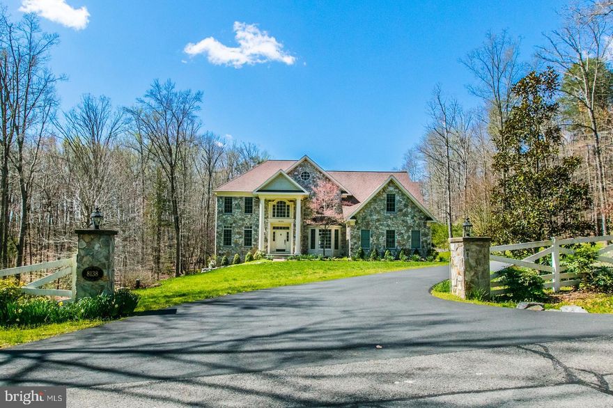 Welcome to Rondelay! An Exquisite Estate Home in a private community! This well-maintained Sun filled home features a 2-story foyer with a stunning staircase, gourmet open concept kitchen, great room that hosts a stunning 2 story floor to ceiling stone fireplace, formal dining room, formal living room, study, 3 car attached garage,  Primary SPA En-suite leaves nothing to be desired, and upper-level laundry with 2 washers and 2 dryers. Main level mud room has laundry hook up as well.
Lower level is perfect for entertaining with a full bar, gym, media area, bedroom with an attached full bath, and another fabulous fireplace! Exterior features a deck and patio, MORTON Barn with hay loft and paddocks. Both HVAC systems replaced (2022,2023).  The barn can also be used as a detached garage with 9.5 ft. garage door or workshop, Community bridle paths and miles of horse trails. Easy access to Route 123 and Fairfax County parkway, shopping and restaurants.