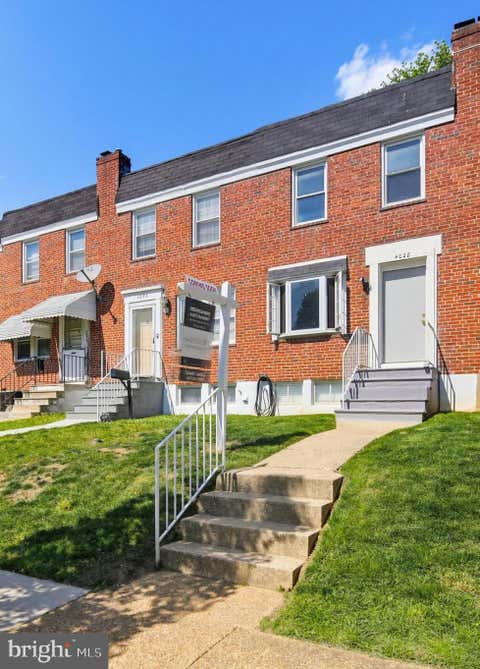 Townhouse For Sale - 4028 Raymonn Avenue<br/> BALTIMORE, MD 21213